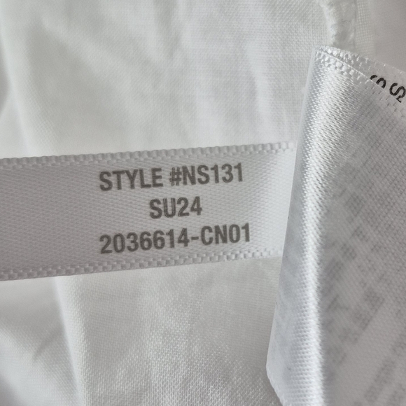 Madewell Embroidered Eyelet Tank Midi Dress in White Poplin Adjustable Strap - 6 - Picture 16 of 16